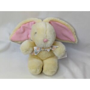 TL Toys Yellow Rabbit Plush Lop Ears 7 Inch Stuffed Animal Toy